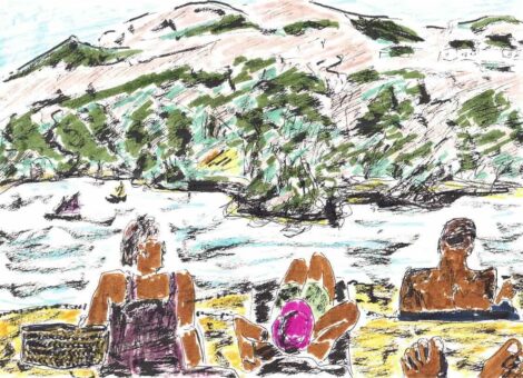 Embrun, au bord du lac