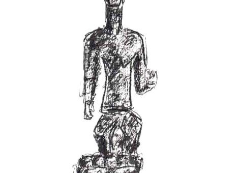 Statuette au musée du quai Branly