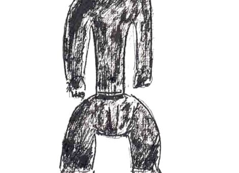 Statuette au musée du quai Branly